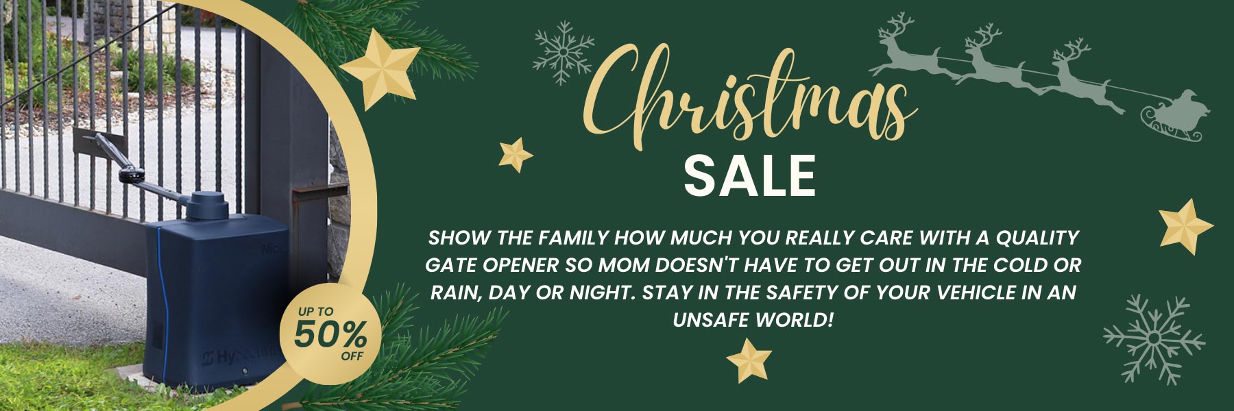 Gate Openers Direct - Christmas Sale