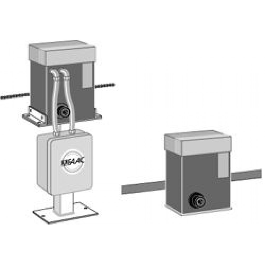 FAAC 746 Chain Slide Gate